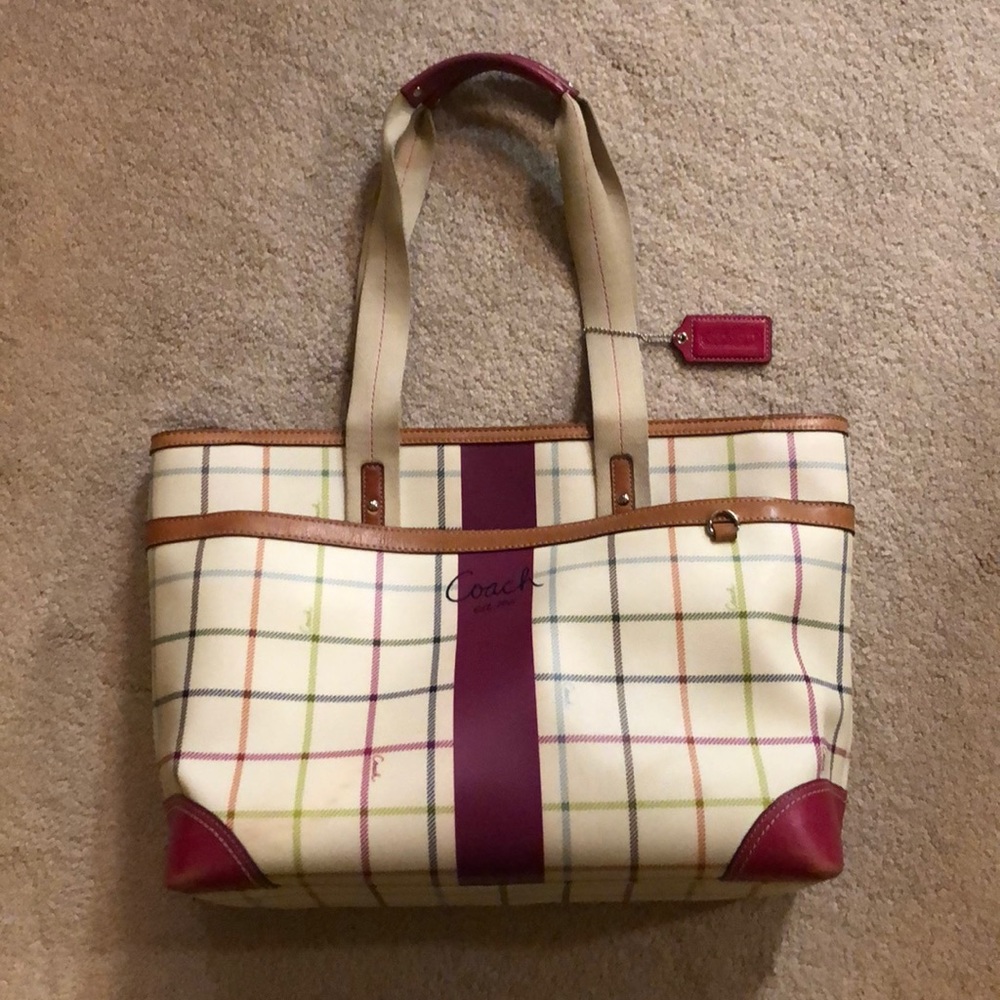 Coach tote bag